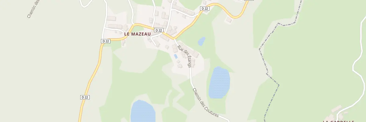Plan du 4 Rue des Étangs à Auriat