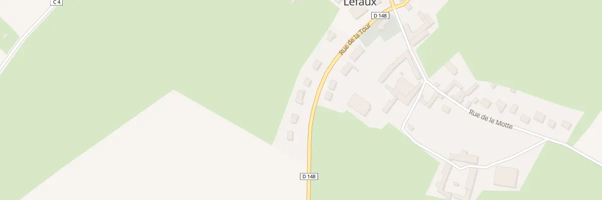 Plan du 11 Rue de la Tour Cd 148 à Lefaux