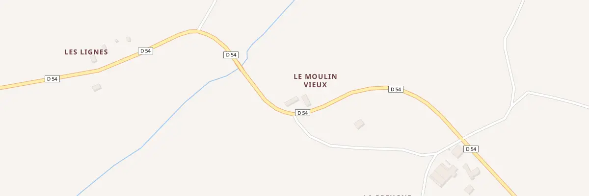 Plan du 5047 Le Moulin Vieux à Malicornay