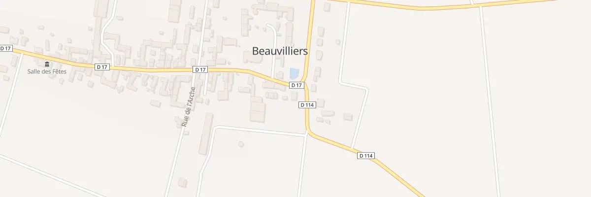 Plan du 2 Rue des Lilas à Beauvilliers