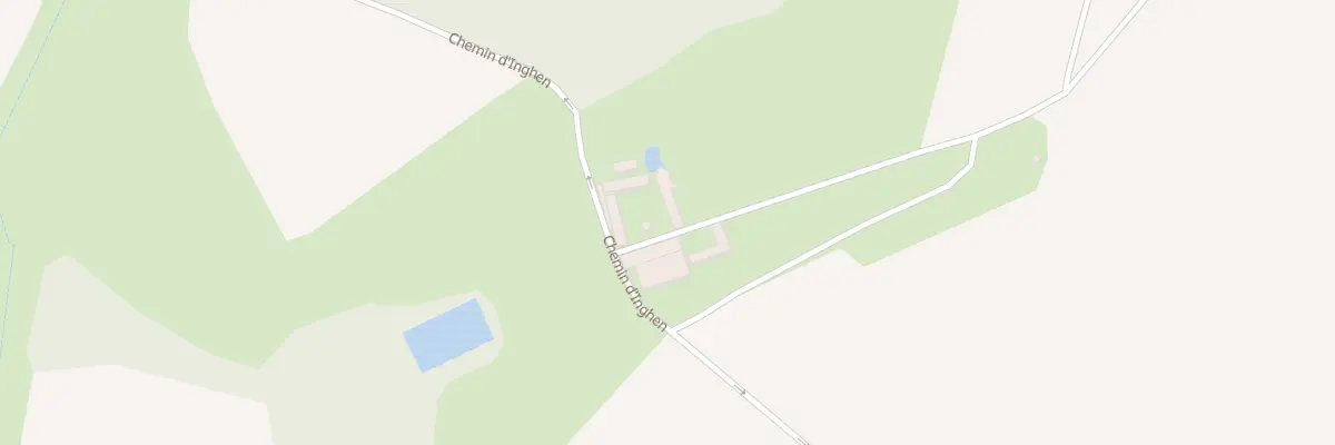 Plan du 555 Che d’Inghen à Tardinghen