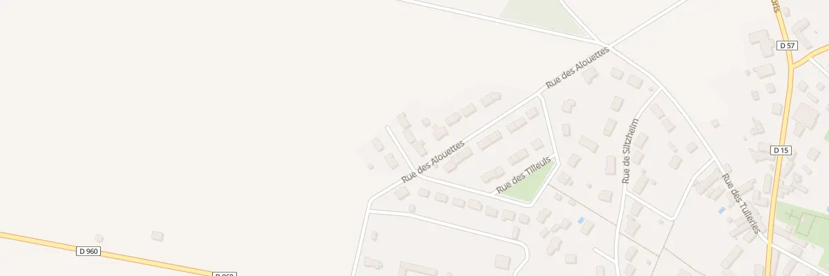 Plan du 5107 Rue des Acacias à Poulaines