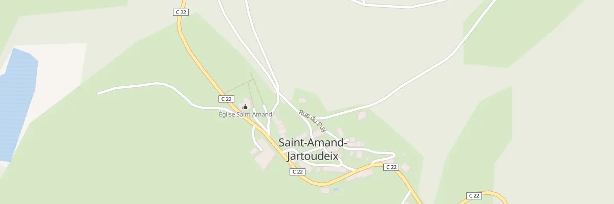 Plan du 10 Rue du Puy à Saint-Amand-Jartoudeix