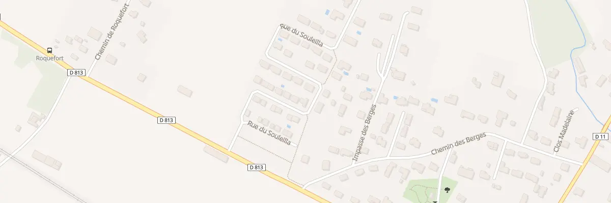 Plan du 30 Rue du Souleilla à Villenouvelle