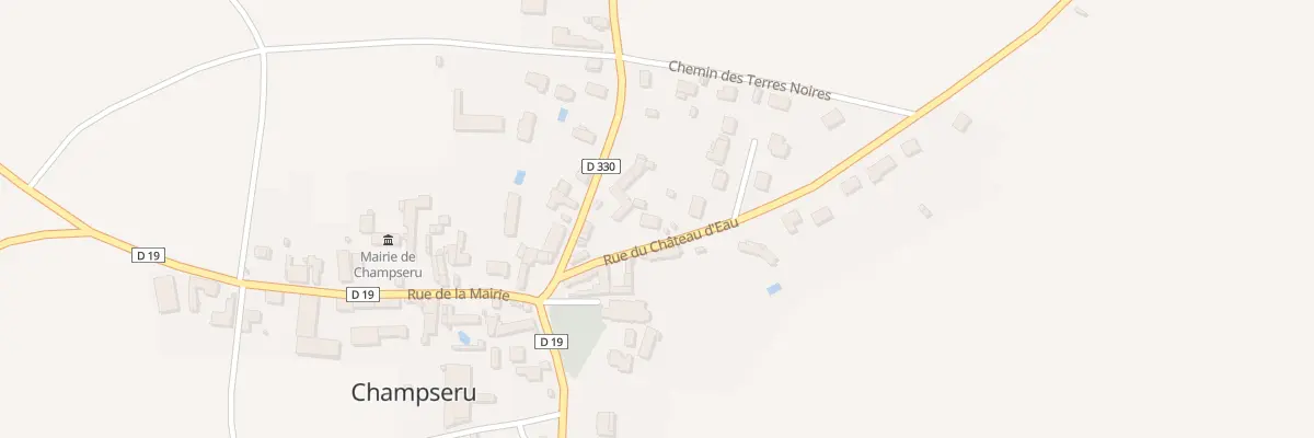 Plan du 5 Rue du Chateau d’Eau à Champseru