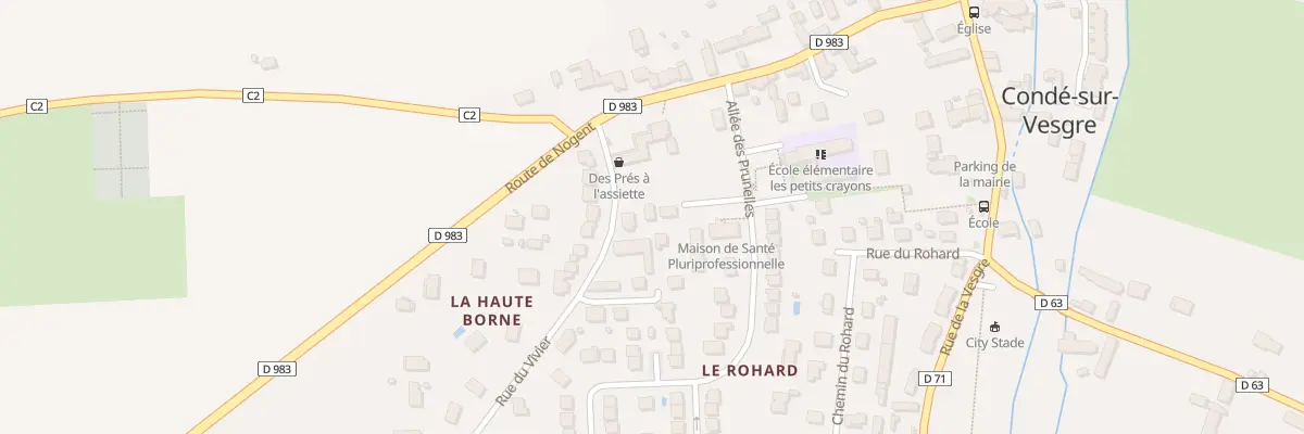 Plan du 8B Rue du Vivier à Condé-sur-Vesgre
