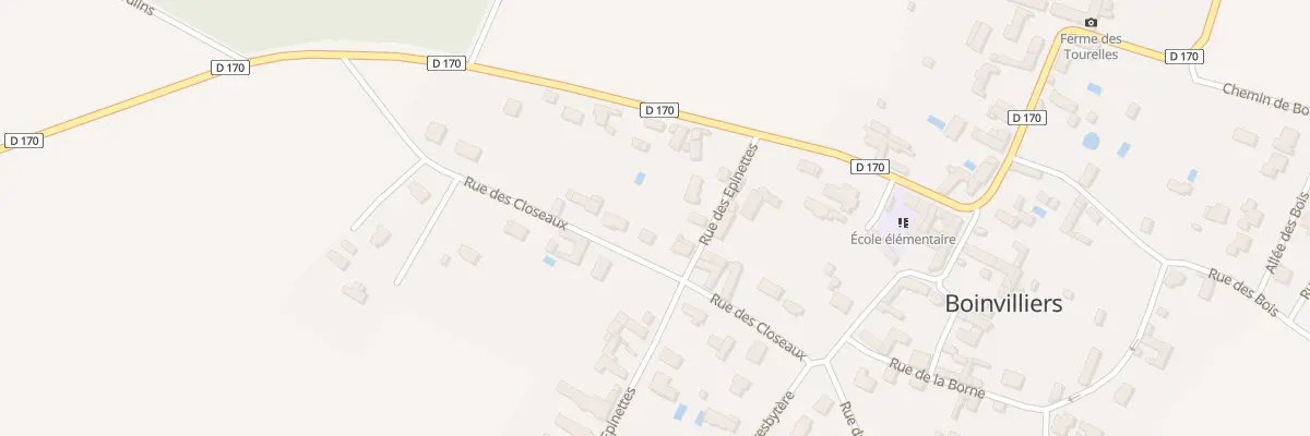 Plan du 5B Rue des Closeaux à Boinvilliers