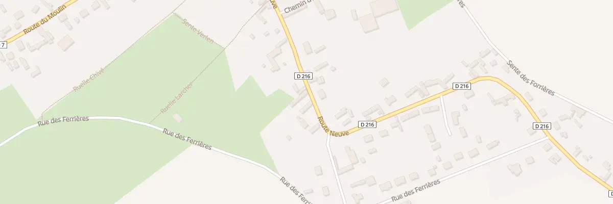 Plan du 5002 Le Village à Campneuseville
