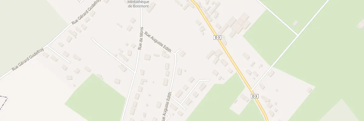 Plan du 25 Rue Auguste Édith à Boismont