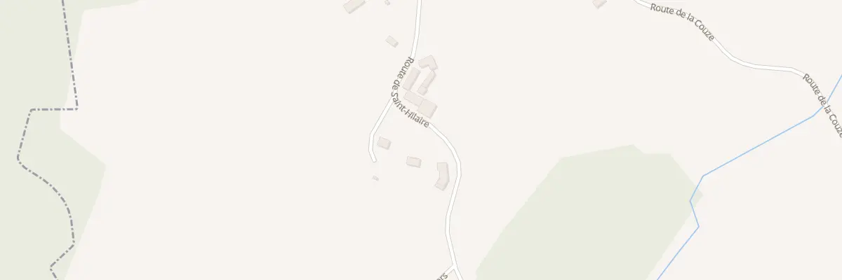 Plan du 390 Rte de Saint-Hilaire à Favars