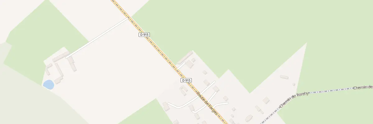 Plan du 240 Rte de Forges à Dampierre-en-Bray