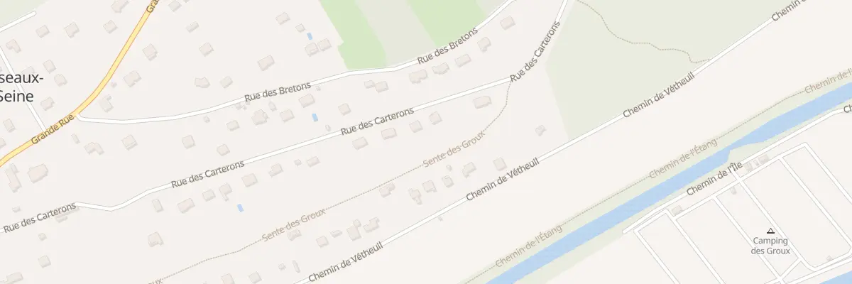 Plan du 22 Rue des Carterons à Mousseaux-sur-Seine