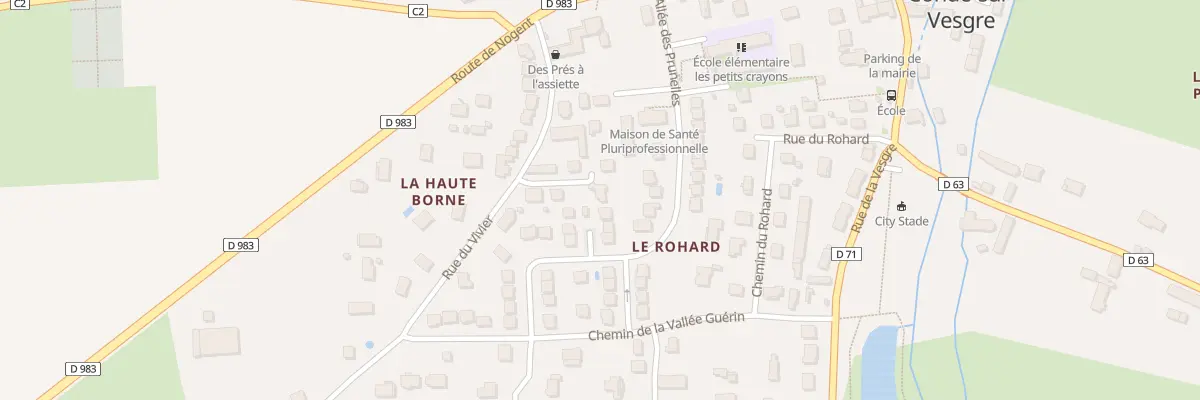 Plan du 5 All de Liliane à Condé-sur-Vesgre
