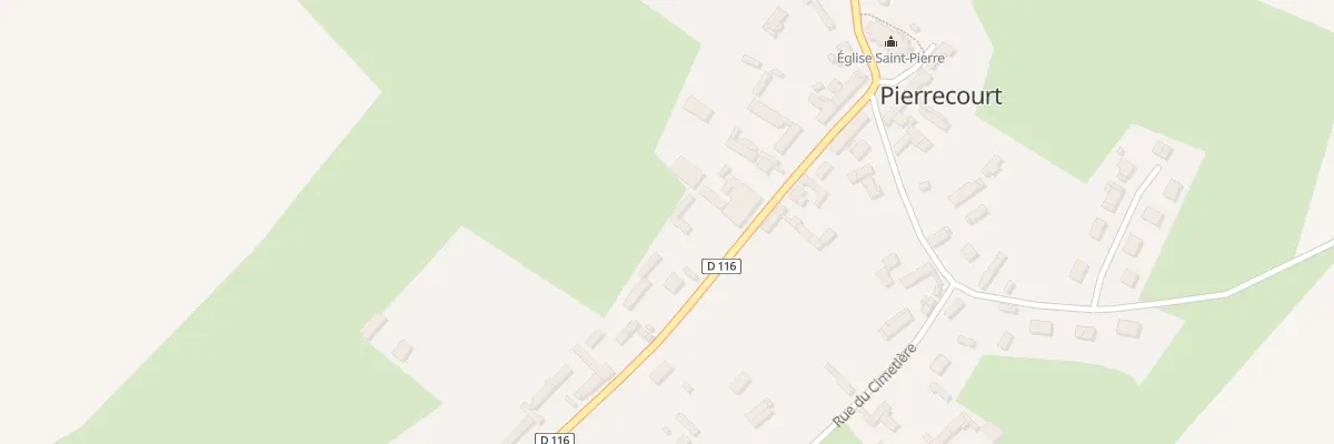 Plan du 5121 Le Village à Pierrecourt