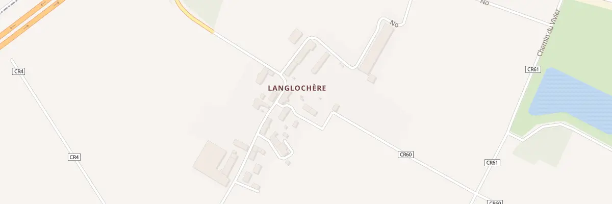 Plan du 3 Che de l’Anglochere à Baule
