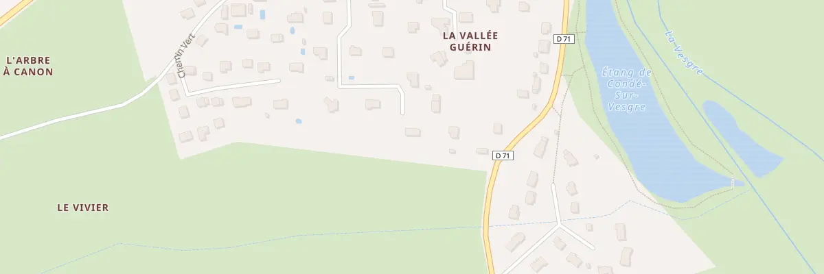 Plan du 19B Rue de la Vallee Guerin à Condé-sur-Vesgre