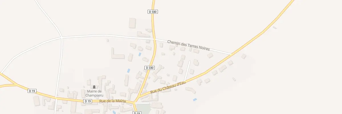 Plan du 4 Che des Terres Noires à Champseru