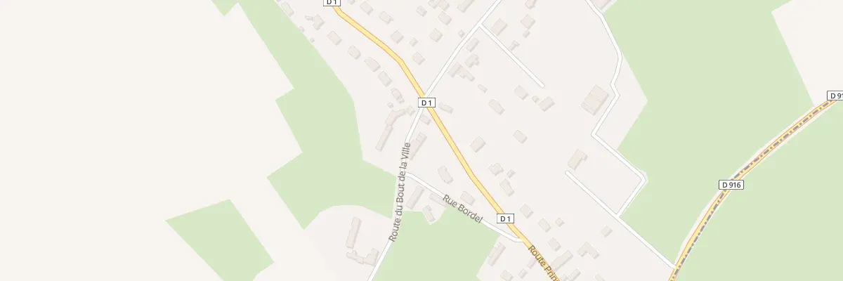 Plan du 1 Rue du Bout de la Ville à Bosc-Hyons