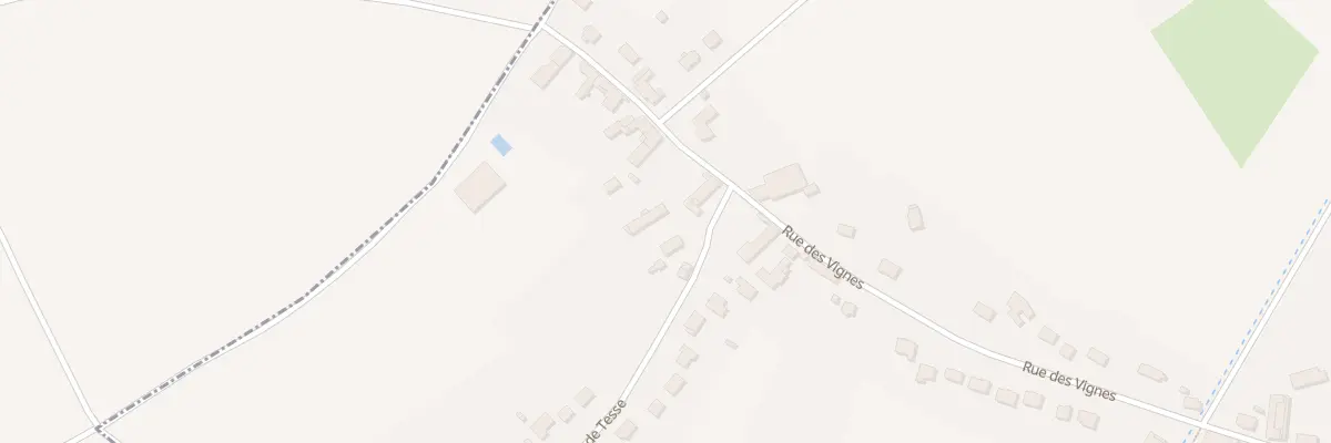 Plan du 2 Rue de Tesse à Tacoignières
