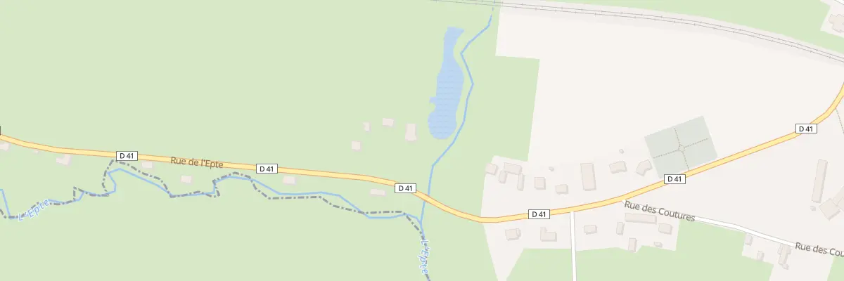 Plan du 3B Rue de l’Epte à Haussez