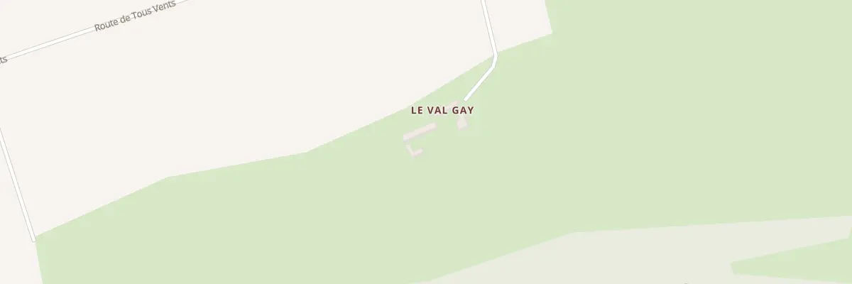 Plan du 5038 Le Val Gay à Nullemont