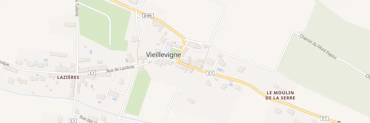 Plan du 63 Rue de l’Autan à Vieillevigne