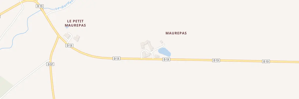 Plan du 1 Maurepas à Val-Fouzon