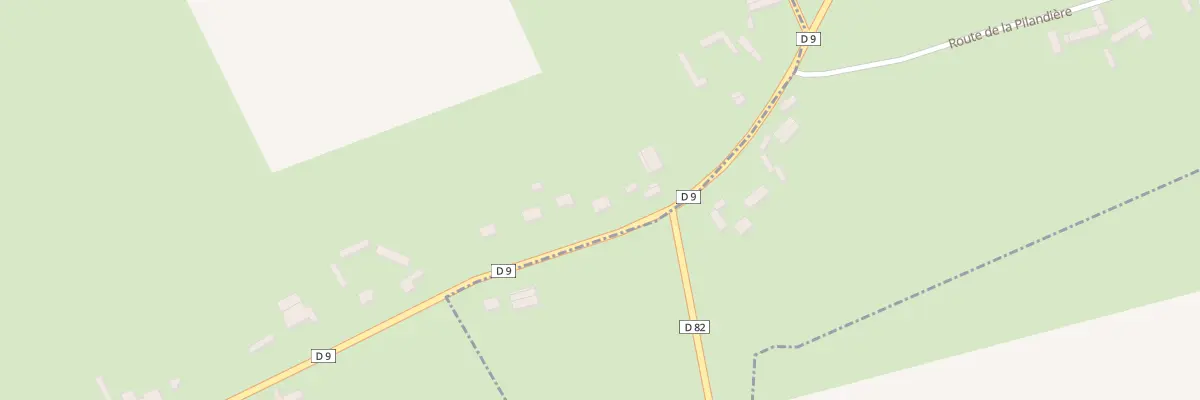 Plan du 2187 Les Deffends à Conteville