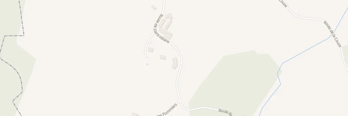 Plan du 400 Rte de Saint-Hilaire à Favars