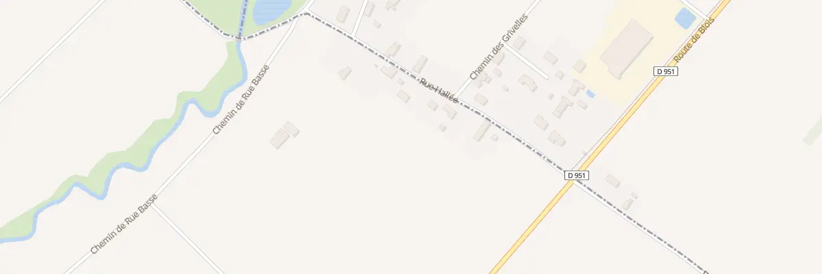 Plan du 18 Rue Hallée à Saint-Laurent-Nouan