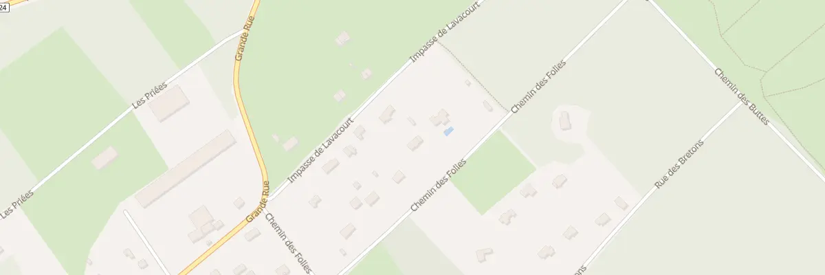 Plan du 18 Rte de Lavacourt à Mousseaux-sur-Seine