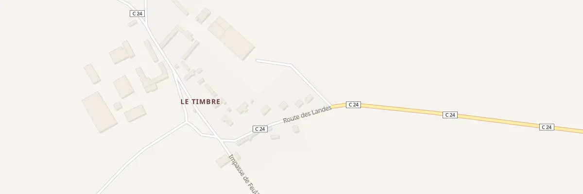 Plan du 5000I Rte des Landes à Mesnil-sous-Vienne
