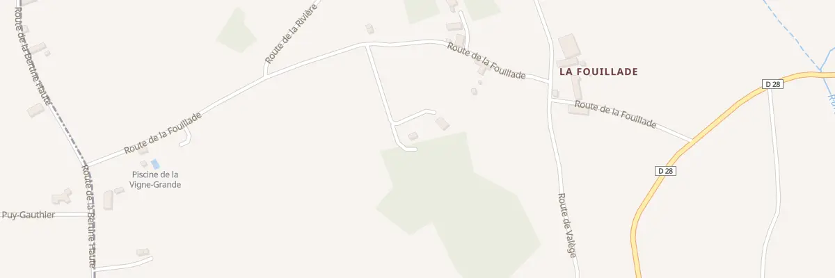 Plan du 5311 La Fouillade à Collonges-la-Rouge