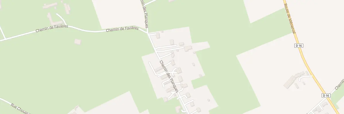 Plan du 328 Che des Planques à Dampierre-en-Bray