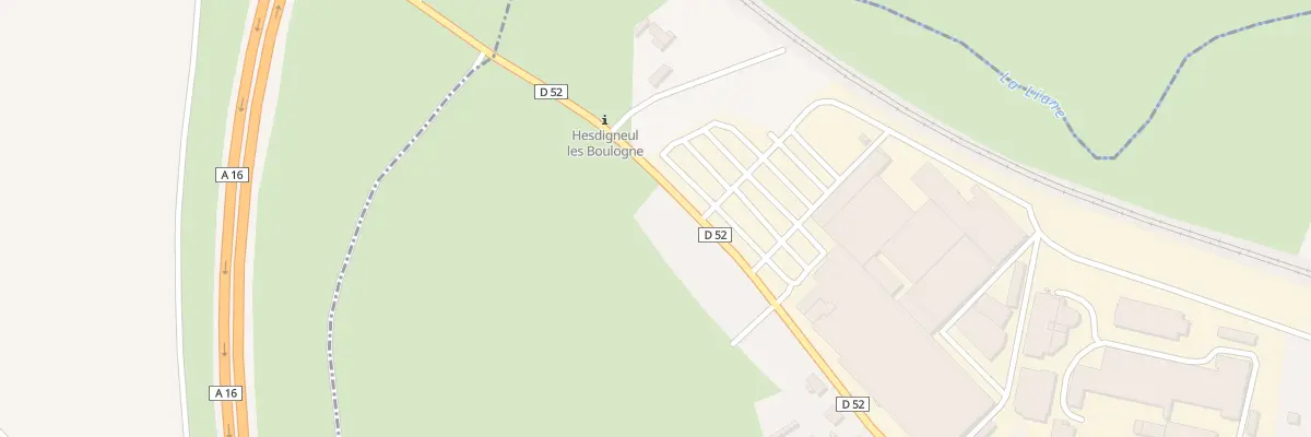 Plan du 78 Rte de Pont de Briques à Hesdigneul-lès-Boulogne