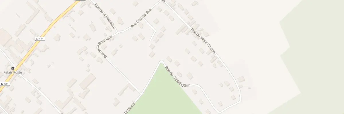Plan du 1 Rue de l’Abbé Otter à Vesly
