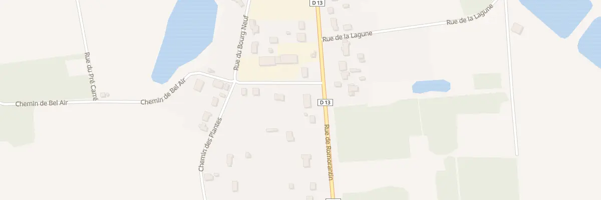 Plan du 55 Rue du Bourg Neuf à Dhuizon