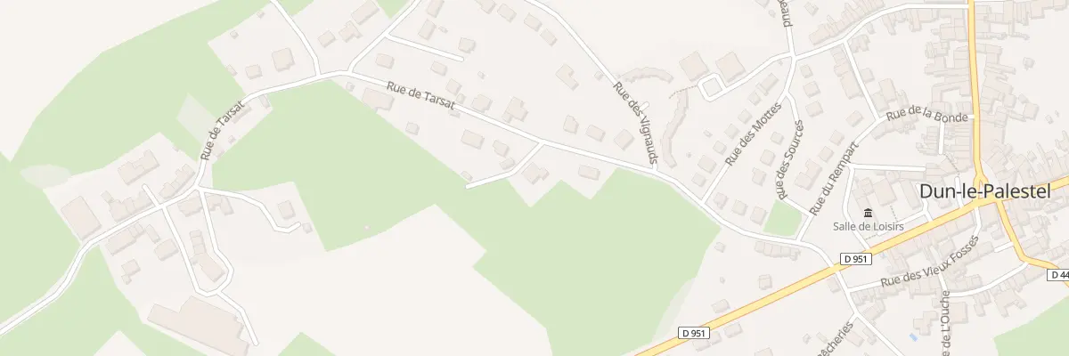 Plan du 15 Rue de Tarsat à Dun-le-Palestel