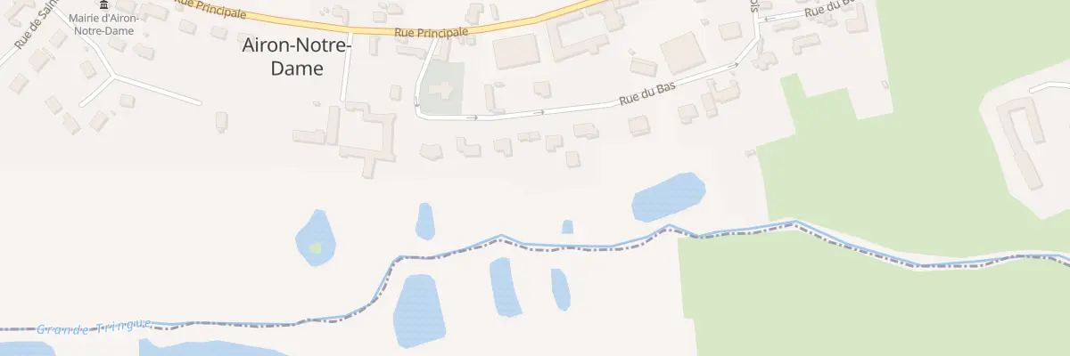 Plan du 8 Rue du Bas à Airon-Notre-Dame