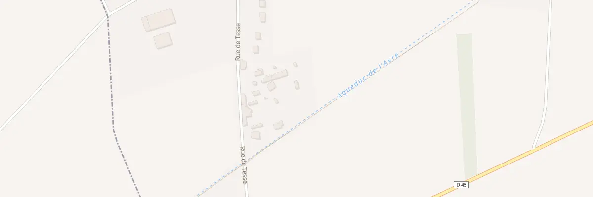 Plan du 35B Rue de Tesse à Tacoignières