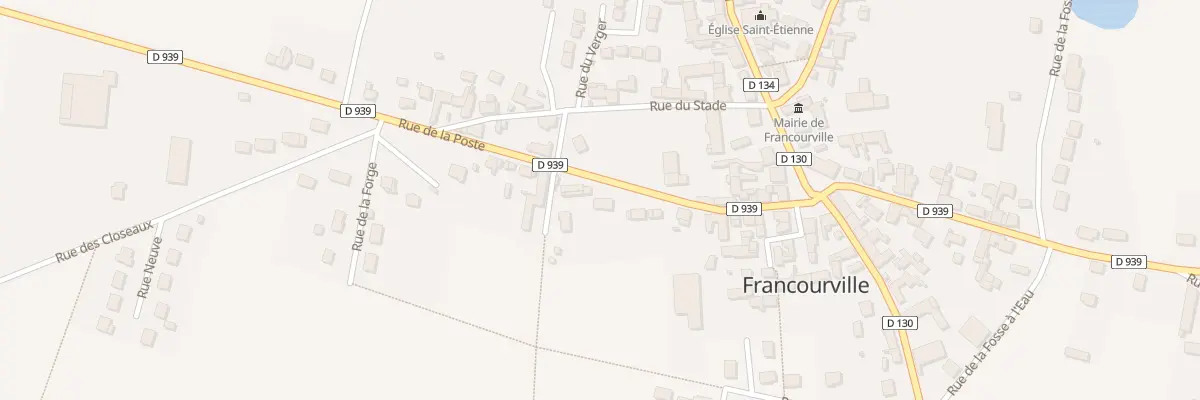 Plan du 11B Rue de la Poste à Francourville
