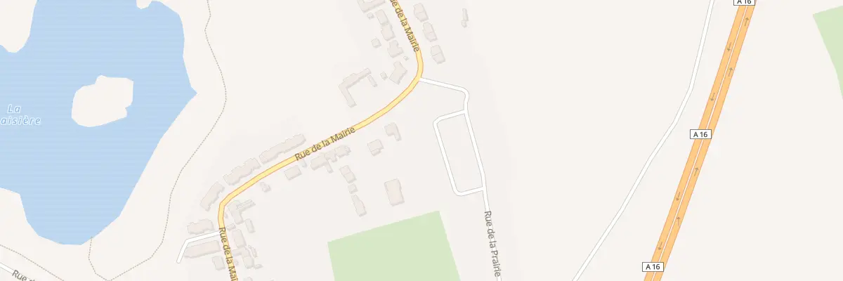 Plan du 8 Rue de la Glaisière à Nesles