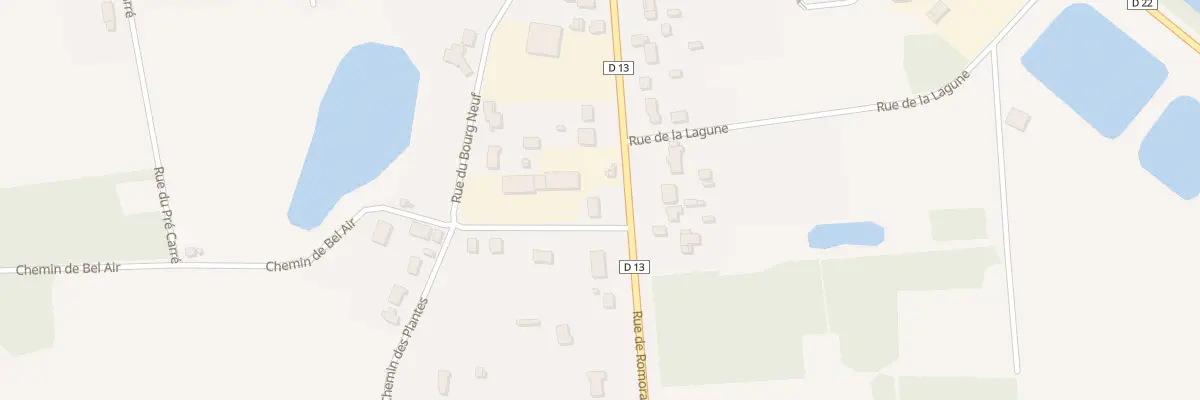 Plan du 55 Rue de Romorantin à Dhuizon