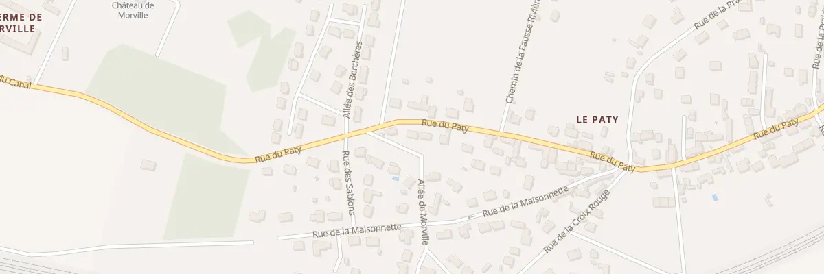 Plan du 6B Rue du Paty à Hanches