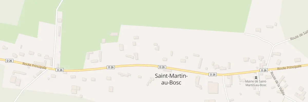 Plan du 17 Rte Principale à Saint-Martin-au-Bosc