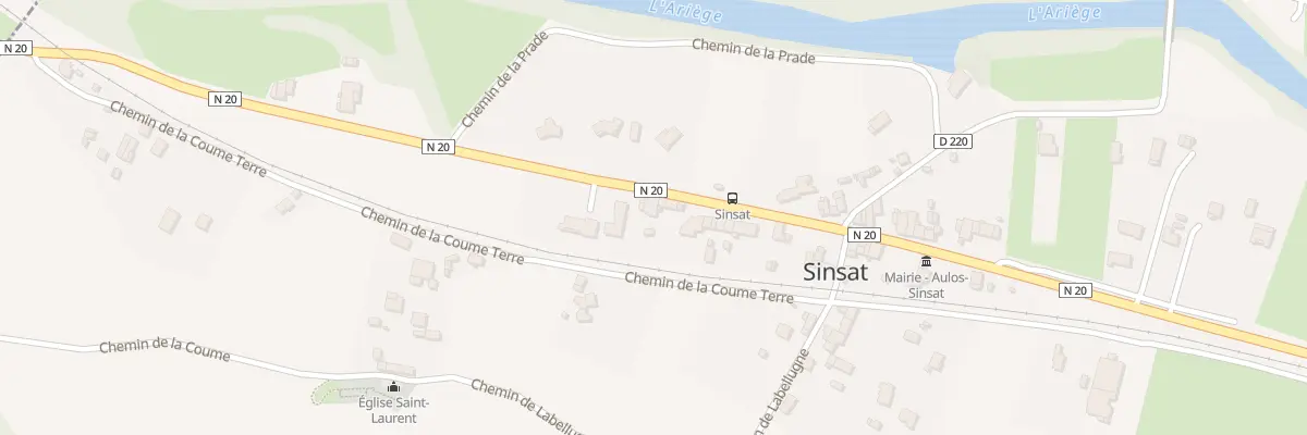 Plan du 27 Av Paul Berdot à Aulos-Sinsat