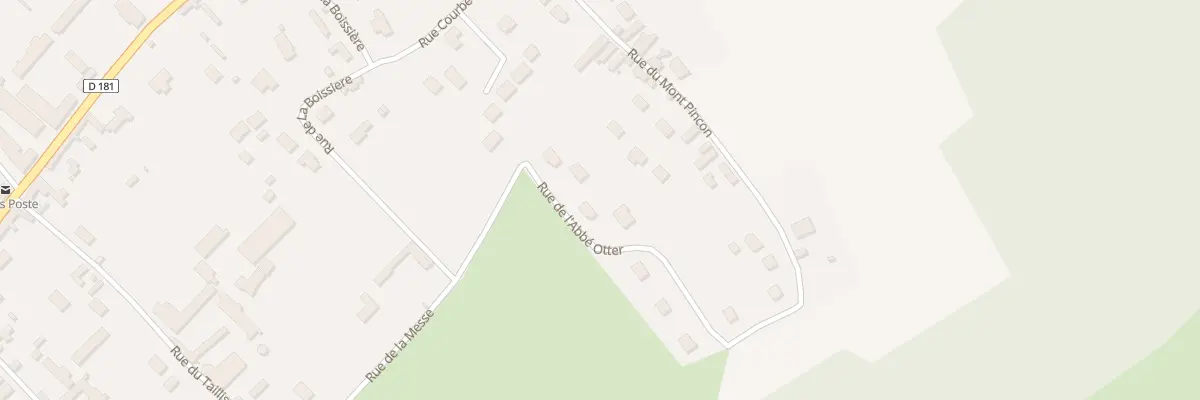 Plan du 5 Rue de l’Abbé Otter à Vesly