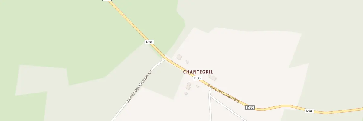 Plan du 5132 Chantegris à Montboucher