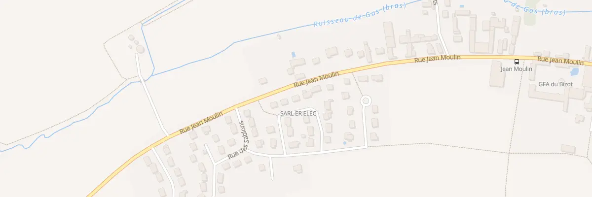 Plan du 9 Rue des Roches à Gas