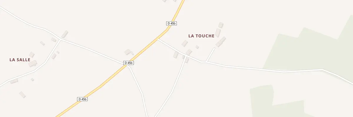 Plan du 2 La Touche à Maillet